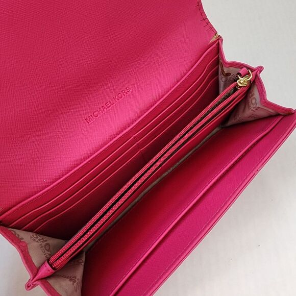 Michael Kors Women's Pink Wallet - Picture 6 of 8